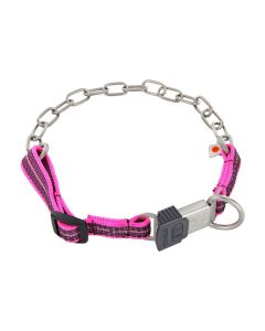 HS Sprenger Collier réglable en acier inoxydable rose mate 3 mm