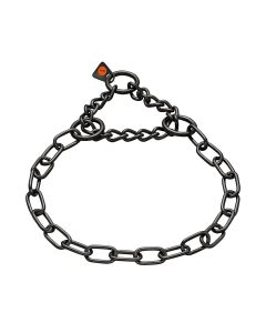 HS Sprenger Collier de contention moyen en acier inoxydable noir 3 mm