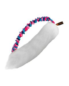 Tug-E-Nuff Sheepskin Bungee Ring blanc